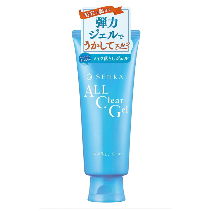 楽天市場】洗顔専科 SENKA オールクリアジェル クレンジング 150g 