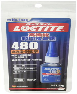 LOCTITE(bN^Cg) @\uԐڒ 480 xEϏՌ 20g LIC-480 ubN