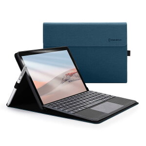Omnpak for Microsoft Surface Go 4 (2023) / Go 3 (2021)/ Go 2 (2020)/ Go (2018) 10.5�C���` �\�ʓ����ی�J�o�[ �����p �X�^���h �y�� ���^ �y���z���_�[�t�� PU �X�}�[�g �J�o�[ �^�u���b�g�Ή�