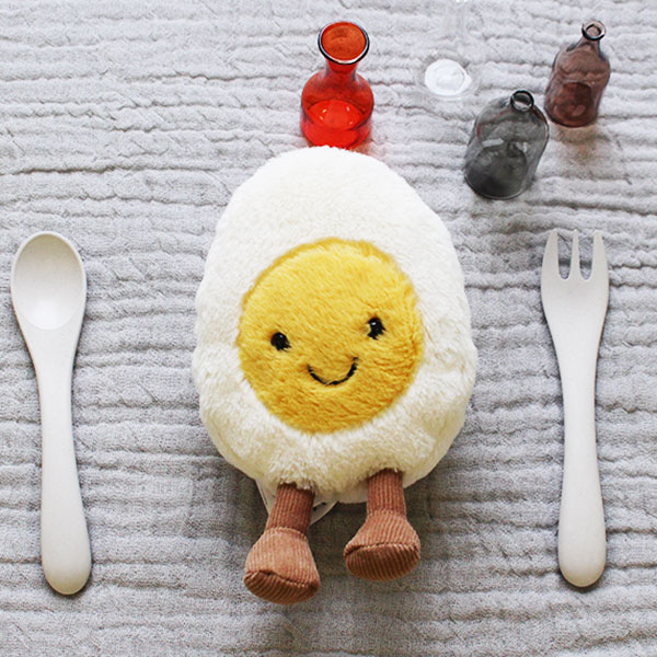 楽天市場】ジェリーキャット Boiled Egg 【ファーストトイ ぬいぐるみ 