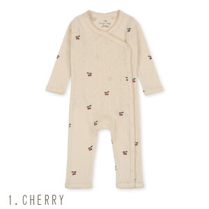 Konges Sloejd コンゲススロイドボディオール ロンパース 前開き 肌着 長袖 長ズボン あわせ オーガニックコットン ゴッツ 綿 お部屋着 ベビー 赤ちゃん 新生児 ベビー服 男の子 女の子 おしゃれ