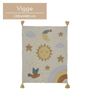 Bloomingville MINI �y100×80 �X���[ �u�����P�b�g�z �u���[�~���O���B�� �~�j �Ђ��|�� �A�j�}�� �� �� �C �����` �R�b�g�� 100×80 �Q�� �q������ �L�b�Y���[�� ���r���O �C���e���A