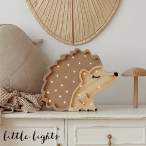 LittleLights [gCg] LEDv Hedgehog Lamp Autumn Brown OriginaliCgCg e[uCg xbhTChv Cg ₷݃Cg xr[Cg N