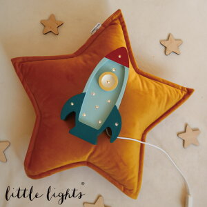 LittleLights [gCg] LEDv Space Rocket Lamp Retroblue MiniiCgCg e[uCg xbhTChv Cg ₷݃Cg xr[Cg NX}
