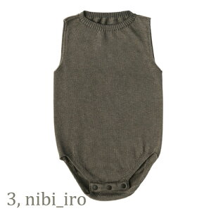 マールマール MARLMARL 肌着 MOY sleeveless(スリーブレス) 男の子 女の子 オーガニックコットン 3カラー(hakuji/rikyu/nibi-iro) 70cm(0-1歳) 80cm(1-2歳) 【ノースリーブ】 【日本製】 【made in japan】 【短肌着