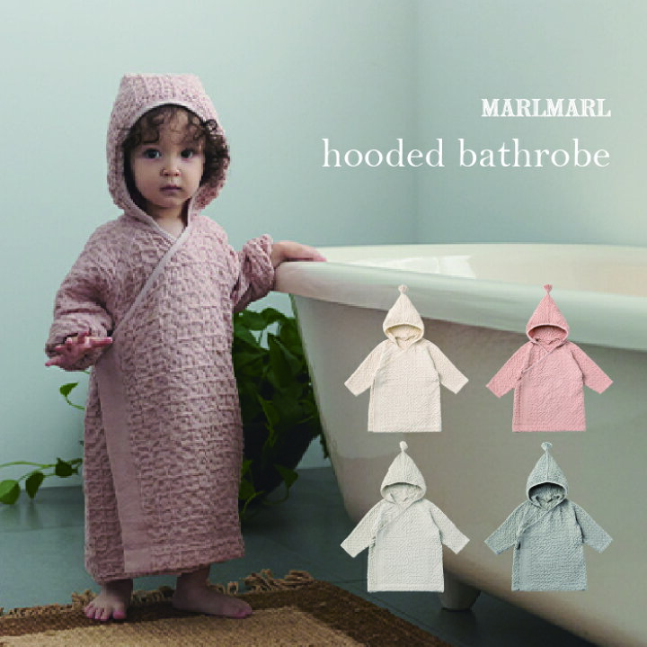楽天市場】【hooded bathrobe】 マールマール MARLMARL バスローブ 名 