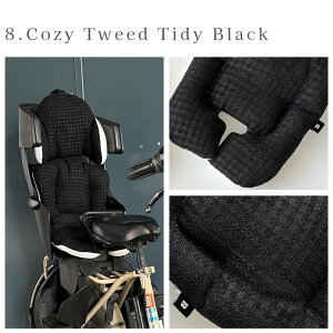 fuwa-chali ふわチャリ 自転車 チャイルドシート クッション 全13種 座席 子供乗せ 通気性 防寒 後ろ用 蒸れにくい オールシーズン 男の子 女の子 子供 キッズ mela-B メラビー おしゃれ ベビー 赤