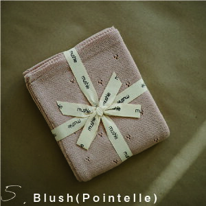 Mushie VG Knit blanket 100%I[KjbNRbg jbguPbg  j̎q ̎q މ@  H ~ t V K[[Pbg Mtg v[g oYj j̎q oYj ̎q Ԃ