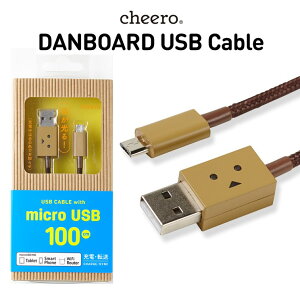 `[ _{[ }CN P[u cheero DANBOARD USB Cable with Micro USB connector (100cm) ڂ [d / f[^] Android / Xperia / Galaxy / e X}z / ^ubg Ή