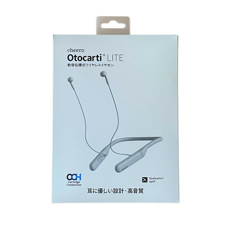 楽天市場】ワイヤレスイヤホン 軟骨伝導 チーロ cheero Otocarti LITE 