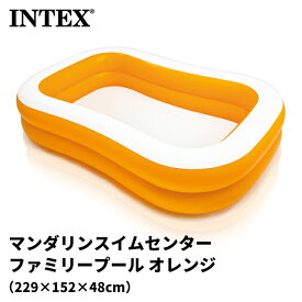 【感謝祭SALE】 プール INTEX 229×152×48cm インテックス ビニールプール ファミリープール 子ども 家庭用 水遊び 家庭用プール ベランダ 屋外 庭 INTEXプール 水あそび キッズプール 大人 インテックスプール 自宅用 キッズ エアープール