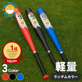 カラーバット ※色指定不可 バット プラスチックバッド 野球 おもちゃ 玩具 バッティング 親子 ファミリースポーツ 子ども 軽量 野球バット 運動 スポーツ スポーツ玩具 公園 小学生 初心者 外遊び あそび