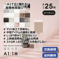 撮影背景シート A1サイズ 背景紙 物撮り 撮影背景紙 反射防止 皺になりにくい 軽量タイプ 高品質印刷 Che…