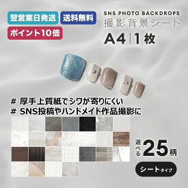 A4サイズペーパー1枚 2024年版 撮影背景ペーパー バックシート 期間限定発売 シワ抑制 ペーパー スマホ撮影 snsphotobackdrops
