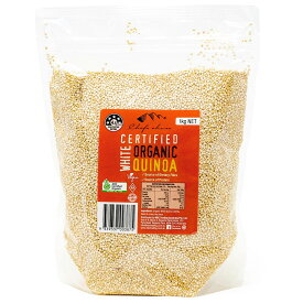 シェフズチョイス オーガニック キヌア 500g 1kg organic white quinoa 認証 Kosher BRC Vegan NonGMO ACO USDA 有機JAS キノア きぬあ 有機キヌア 雑穀 業務用