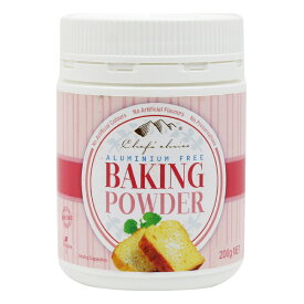 シェフズチョイス ベーキングパウダー 200g アルミニウム不使用 Baking Powder 米粉