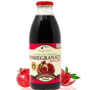 VFtY`CX L@UNW[X 750ml Xg[g 100%sA Organic Pomegranate Juice Not from concentrate