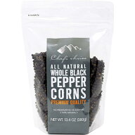 シェフズチョイス ブラックペッパー ホール 380g 詰め替えタイプ Black Pepper Whole Kosher認証 黒胡椒 …