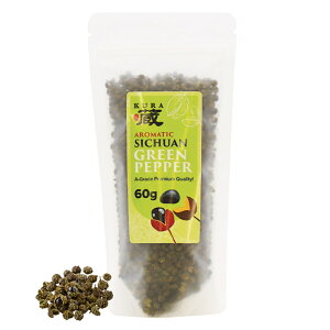 -kura- l Ԟ 60g _͔|i Y All Natural Sichuan Green Pepper