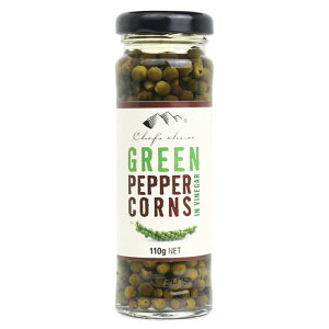 VFtY`CX Ӟ |Ђ 110g O[ybp[ z[ Y Green Peppercorns in Vinegar