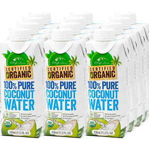 VFtY`CX I[KjbN RRibcEH[^[ 330ml×12{ 100%sA SY Organic 100%pure coconut water