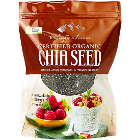 シェフズチョイス オーガニック チアシード 1kg×1袋 Organic Chia Seed ちあしーど 有機チアシード オーガニックチアシード 業務用
