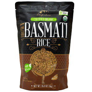�V�F�t�Y�`���C�X �L�@ �o�X�}�e�B���C�X ���� �I�[�K�j�b�N 1kg Certified Organic Brown Basmati Rice �Ɩ��p