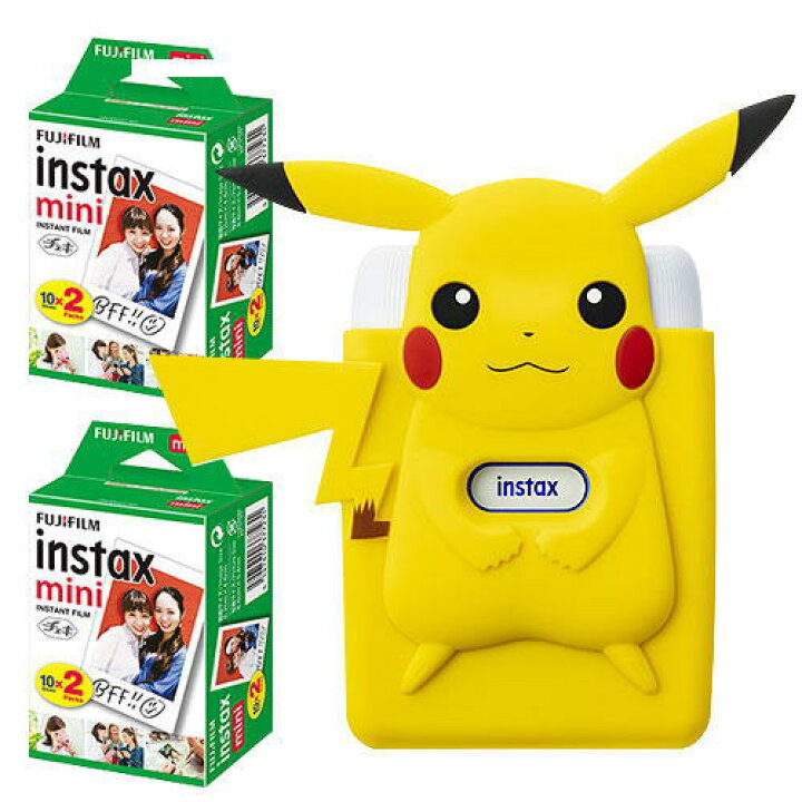 超熱 Intax Mini Link ピカチュウデザイン ポケモン チェキ フイルム Www Hallo Tv