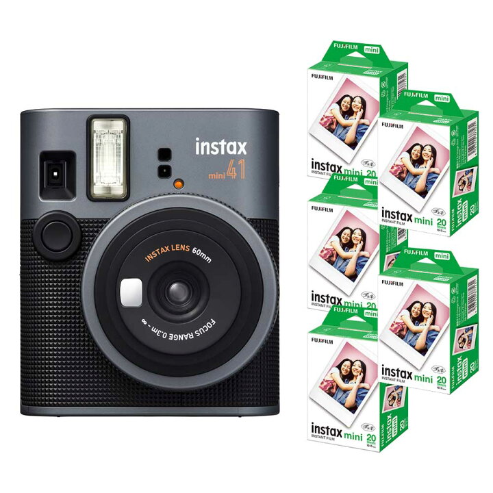 楽天市場】（フィルム100枚付）富士フィルム チェキ41 instax mini 41 