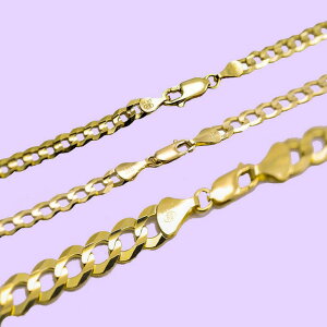 �y���������z 14k �S�[���h 5mm-8mm �J�[�u�`�F�[�� �L���[�o�������N �l�b�N���X 41cm 46cm 51cm 56cm 61cm 67cm 72cm 77cm JOERODEO �yJACOB��CO �W�F�C�R�u �A���h �R�[/Joe Rodeo �W���[���f�I/Techno by JPM �e�N�m