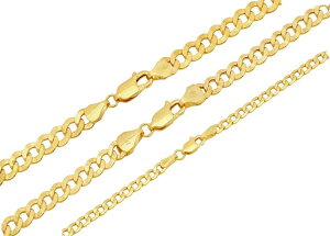 �y���������z 10k �S�[���h�L���[�o�������N�`�F�[�� �l�b�N���X 3.5mm-6mm 41cm 46cm 51cm 56cm 61cm 67cm 72cm 77cm JOERODEO �yJACOB��CO �W�F�C�R�u �A���h �R�[/Joe Rodeo �W���[���f�I/Techno by JPM �e�N�m�o�C�W