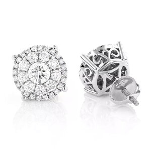 �y���������z14K 14�� �z���C�g�S�[���h ���j�Z�b�N�X ���E���h �_�C�������h �N���X�^�[ �C�������O �n���[ �X�^�b�h 2 �V���O�� JOERODEO �yJACOB��CO �W�F�C�R�u �A���h �R�[/Aqua Master �A�N�A�}