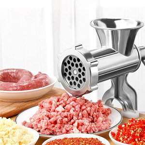 家庭用 多機能 手動式 ミンサー ひき肉器 ソーセージマシン ミートグラインダー ソーセージ作り 唐辛子 最新改良品 手動挽肉機 ミンチ機 腸詰め ステンレス 刀 手作り 錆防止 アルミニウム