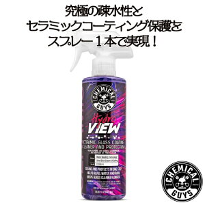 HYDROVIEW CERAMIC GLASS CLEANER & COATING@CHEMICAL GUYS P~JKCY@ԗpi@J[eiX@@J[pi@J[PA