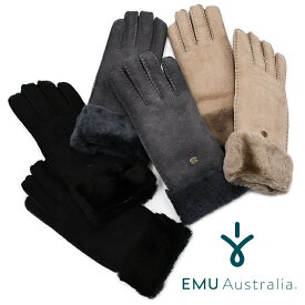EMU Australia エミュー エミュ ムートン 手袋 W9405 グローブ アポロベイグローブ シープスキン Apollo Bay Gloves 【あす楽対応