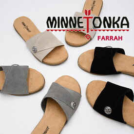 MINNETONKA ミネトンカ サンダル FARRAH 5693001 5693039 5693280 フラー サンダル フラットサンダル 本革 レザー レディース 靴 【あす楽対応】