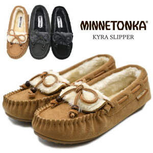 MINNETONKA ~lgJ t@[JV KYRA SLIPPER JC Ebhr[Y XG[h U[ {v JV tbgV[Y JVV[Y 炭 y  H~ t@[