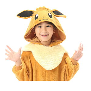 フリース 着ぐるみ ポケットモンスター 110cm 130cm 子供用 キッズ ピカチュウ イーブイ TMY-216F 216H 222F 222H サザック hw24 ハロウィン 仮装 【za1353】