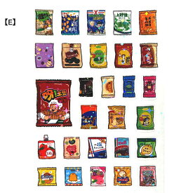 おもしろシール 防水 シール交換 かわいい食品パッケージの漫画のステッカーシール 韓国お菓子 海外製 スナック グミ SI01 【za1418】