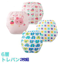 ＼最大15％OFF マラソン限定／ トレーニングパンツ 6層 男の子 女の子 2枚組 トレパン ニシキ Fario ファリオ 80 90 95 100 NSK-2 トイレトレーニング トイトレ 洗い替え おむつ外し オムツ外し カラフル かわいい キッズ 赤ちゃん ブルマ ベビー パンツ 普段使い ギフト う