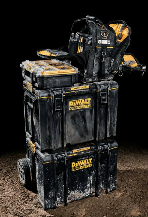 楽天市場】DEWALT デウォルトタフシステム2.0 ツールバッグ ハーフ 