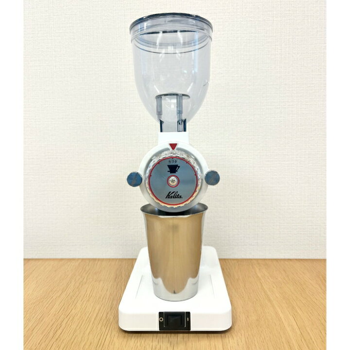 楽天市場】カリタ ナイスカットG 電動コーヒーミル グラインダー 白色 
