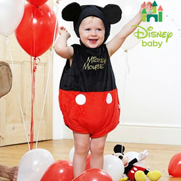 楽天市場 ベビー 着ぐるみ ディズニー Disney ミッキー 男の子 女の子 コスプレ コスチューム 衣装 かわいい ハイクオリティ 6ヶ月 12ヶ月 6ヶ月 12ヶ月 チェリーベル キッチン
