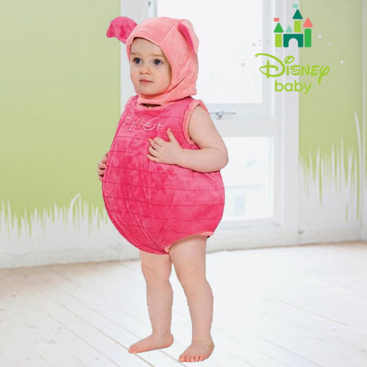 楽天市場 Disney ディズニー ピグレット ベビー コスチューム ベビー服 着ぐるみ コスプレ かわいい 赤ちゃん 男の子 女の子 イギリス企画 ハイクオリティ チェリーベル キッチン