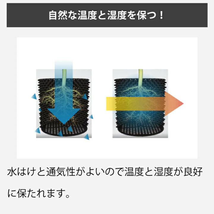 楽天市場】ルートプラスポット 12L 【50個セット】12リットル 鉢 高 