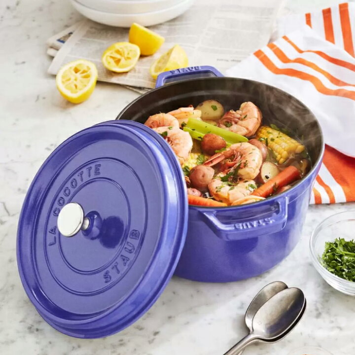 楽天市場】ストウブ staub ラウンド ココット ココットラウンド【22cm 