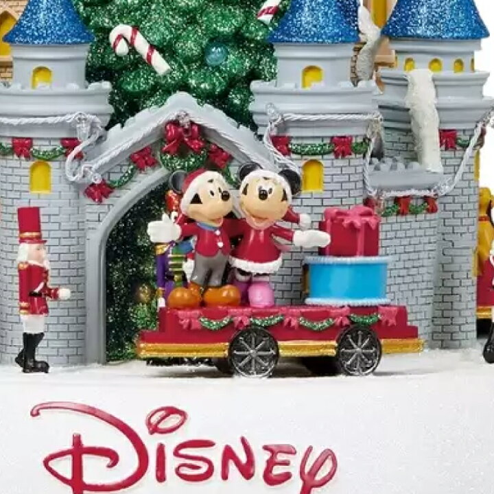 楽天市場】ディズニー ミッキー ミュージックボックス 置物 クリスマス 