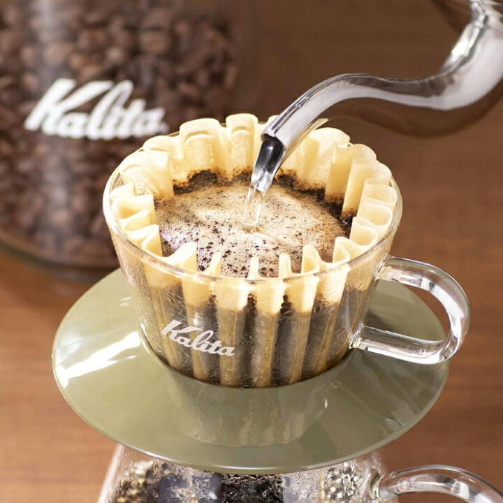 楽天市場】コーヒードリッパー ガラスドリッパー WDG 155 カリタ  