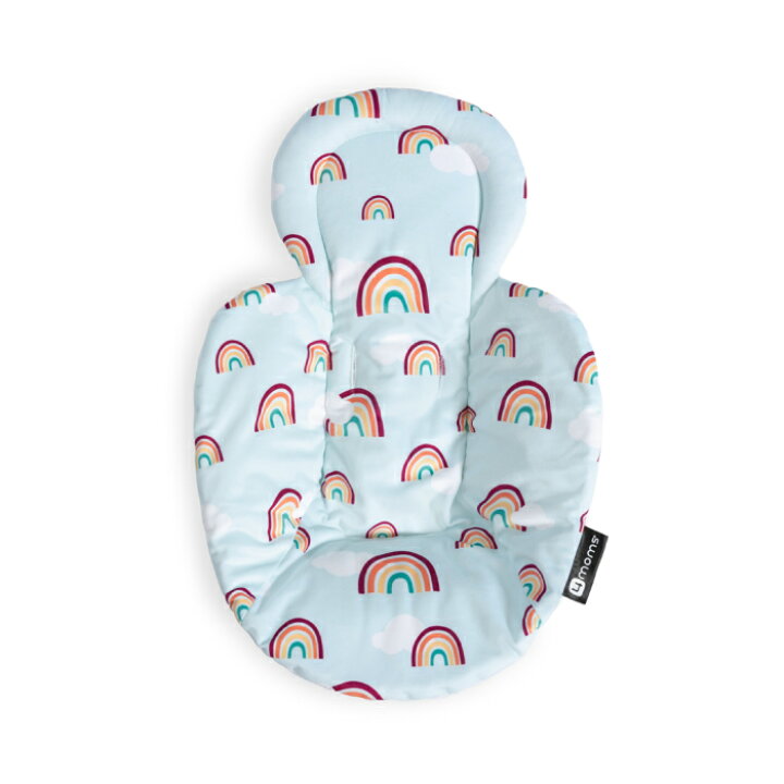 【全商品ポイント2倍今だけ】【正規販売店】 限定カラー 新生児用インサート 4moms ママルー ロッカルー バウンサー 電動バウンサー インサート mamaroo rockaroo レインボー かわいい リバーシブル チェリーベル ママルー4 新生児インサート