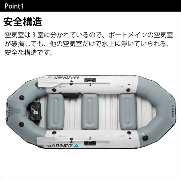 楽天市場】ゴムボート 4人乗り 空気入れ 釣り フィッシングボート 2人 